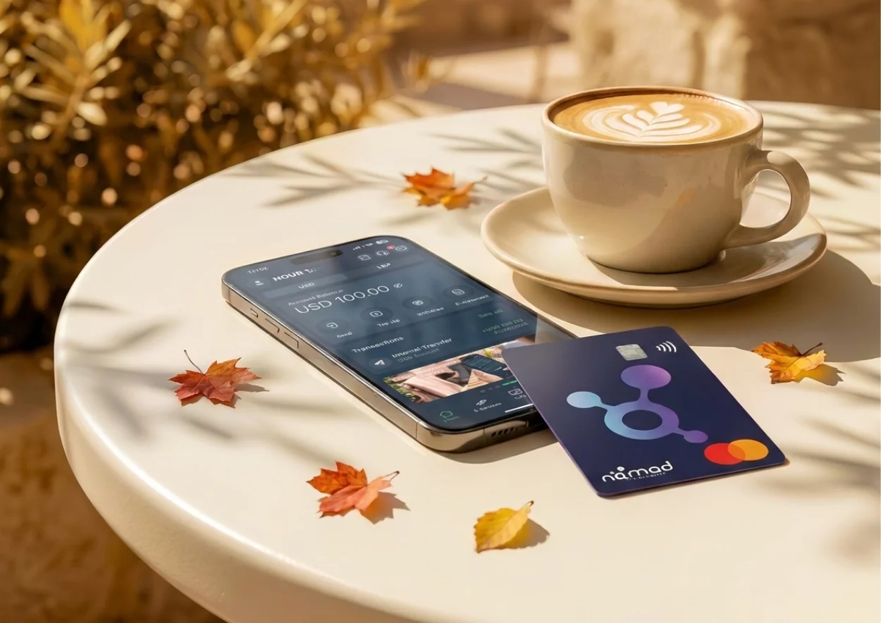 Nomad is a digital bank designed to make managing money <span class="highlighted-text">easier, faster, and more accessible</span>